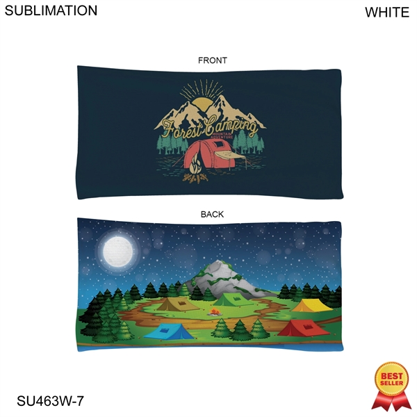Camping Towel in Absorbent and Compact Microfiber Dri-Lite Terry, 22x44, Sublimated... from ASI 53509 FIEL-Fairdeal Import & Export / FIEL