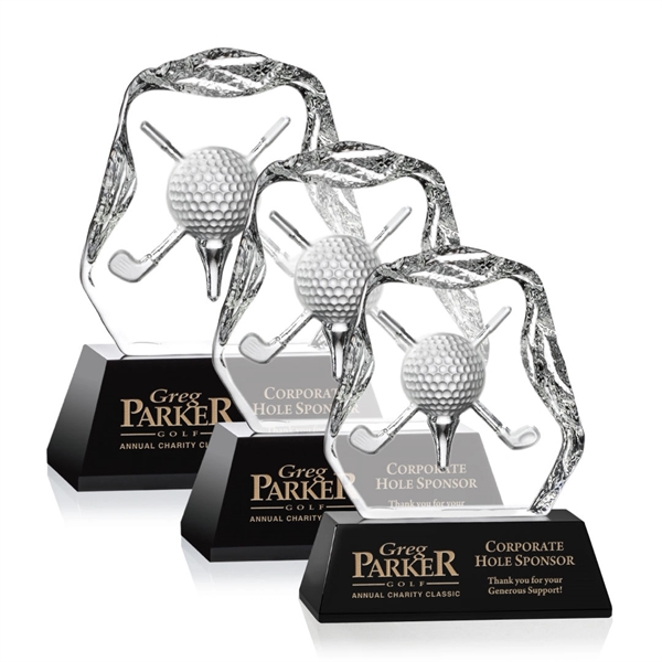 Slaithwaite Golf Award - Black Base... from ASI 84592 St Regis Group / St Regis