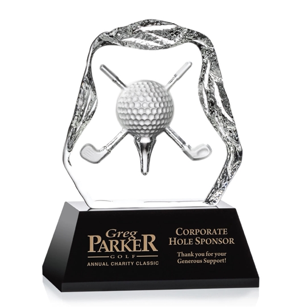 Slaithwaite Golf Award - Black Base... from ASI 84592 St Regis Group / St Regis