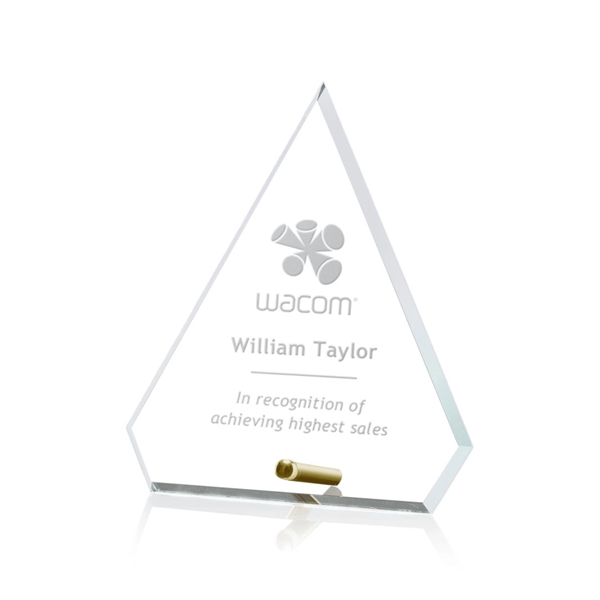 Starfire diamond award with chrome or gold pin... from ASI 84592 St Regis Group / St Regis