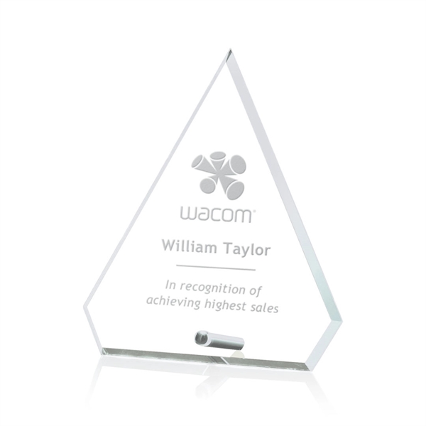 Starfire diamond award with chrome or gold pin... from ASI 84592 St Regis Group / St Regis