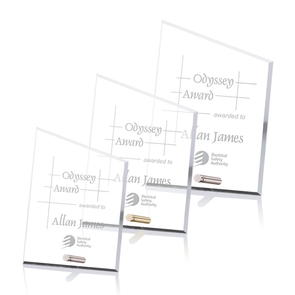 Starfire peak award with chrome or gold pin... from ASI 84592 St Regis Group / St Regis