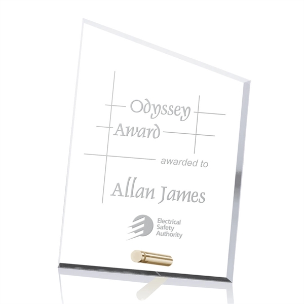 Starfire peak award with chrome or gold pin... from ASI 84592 St Regis Group / St Regis