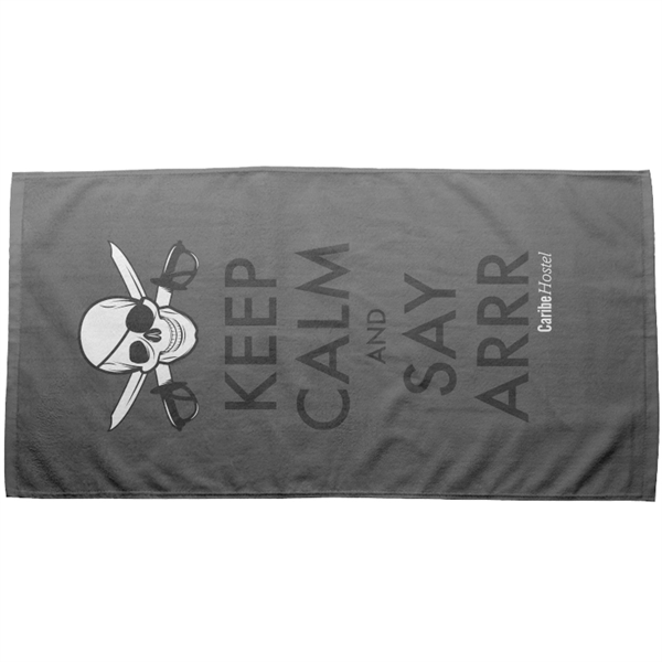 Team Bench Towel, full color printed, 360gsm poly velour material, Measures:... from ASI 67557 LimeLight Ent