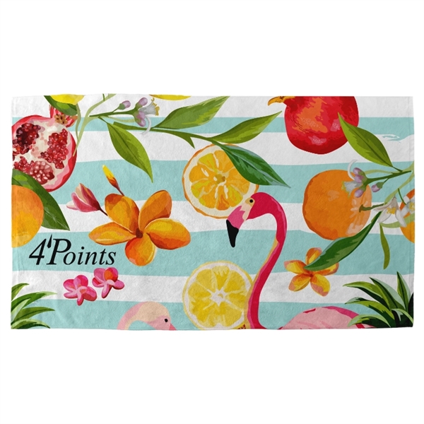 Super Size Luxury Beach Towel, Measures 35"H x 70"W, custom full... from ASI 67557 LimeLight Ent