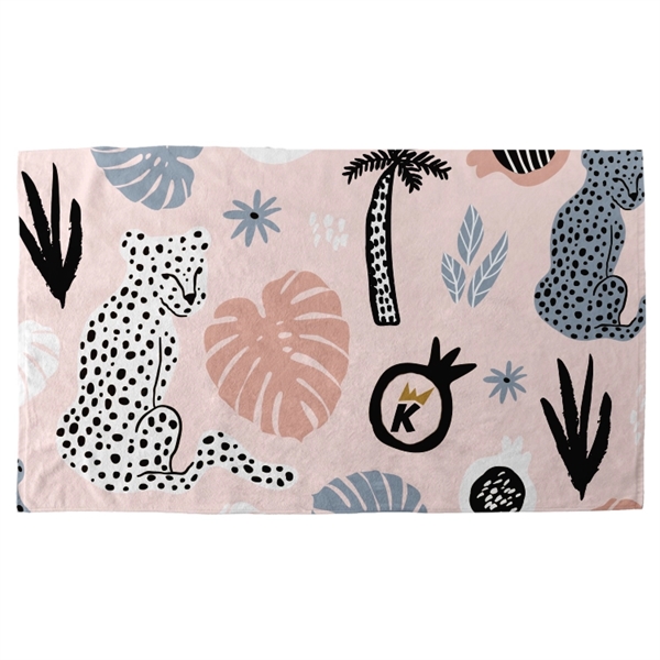 Super Size Luxury Beach Towel, Measures 35"H x 70"W, custom full... from ASI 67557 LimeLight Ent