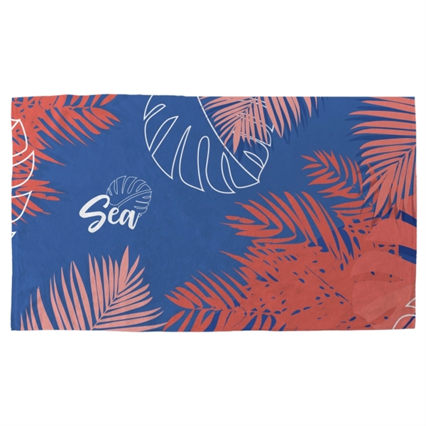 Super Size Luxury Beach Towel, Measures 35"H x 70"W, custom full... from ASI 67557 LimeLight Ent