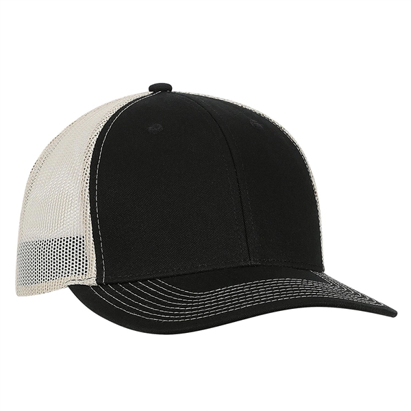 High profile, structured, 6-panel, 100% cotton baseball cap.... from ASI 80129 Quake City Caps