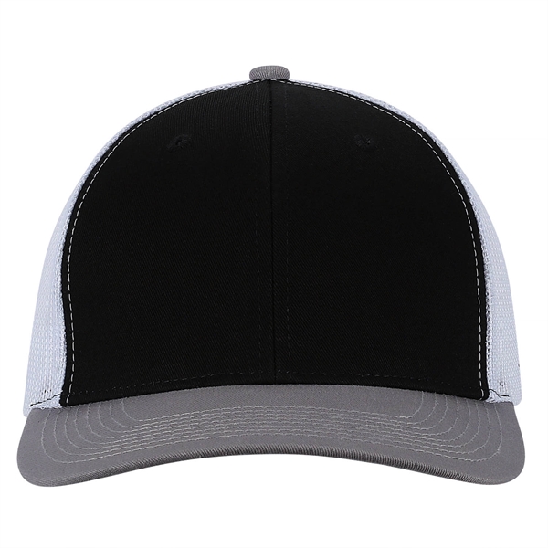 6-panel high profile structured chino twill cap.... from ASI 80129 Quake City Caps