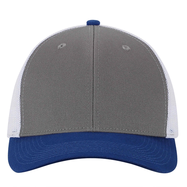 6-panel high profile structured chino twill cap.... from ASI 80129 Quake City Caps