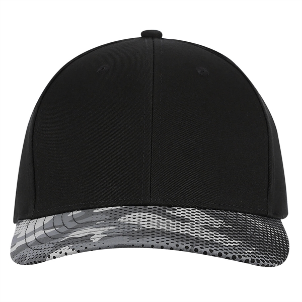 6-panel high profile structured chino twill cap.... from ASI 80129 Quake City Caps