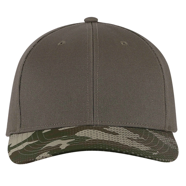 6-panel high profile structured chino twill cap.... from ASI 80129 Quake City Caps