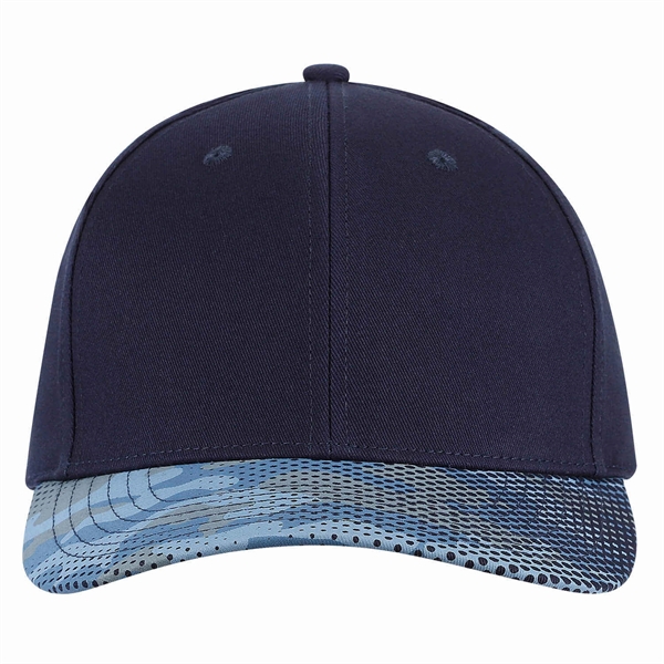 6-panel high profile structured chino twill cap.... from ASI 80129 Quake City Caps