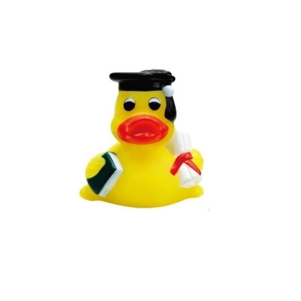 Mini squeaking rubber duck toys, balanced for floating.... from ASI 31977 Adline Industries Inc