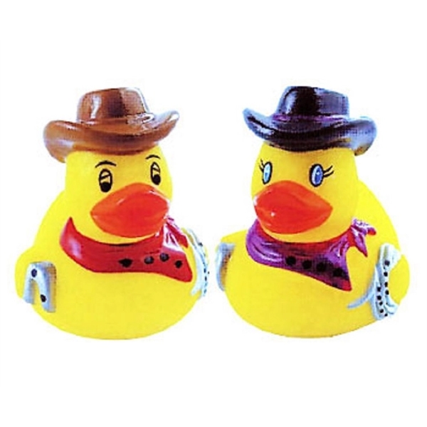 Mini squeaking rubber duck toys, balanced for floating.... from ASI 31977 Adline Industries Inc