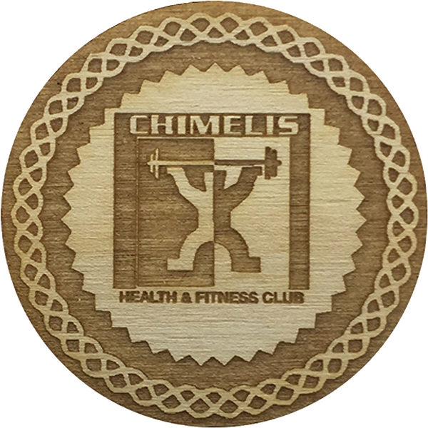 One sided wood poker chips.... from ASI 61966 HPG / BCG Creations