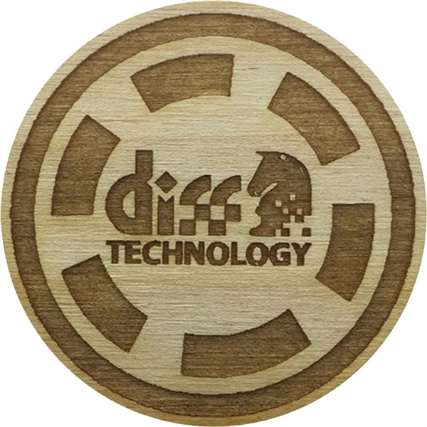 One sided wood poker chips.... from ASI 61966 HPG / BCG Creations