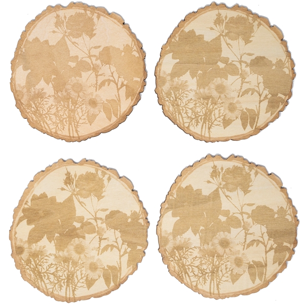 Custom wood laser engraved coasters.... from ASI 61966 HPG / BCG Creations