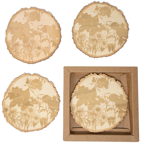 Custom wood laser engraved coasters.... from ASI 61966 HPG / BCG Creations