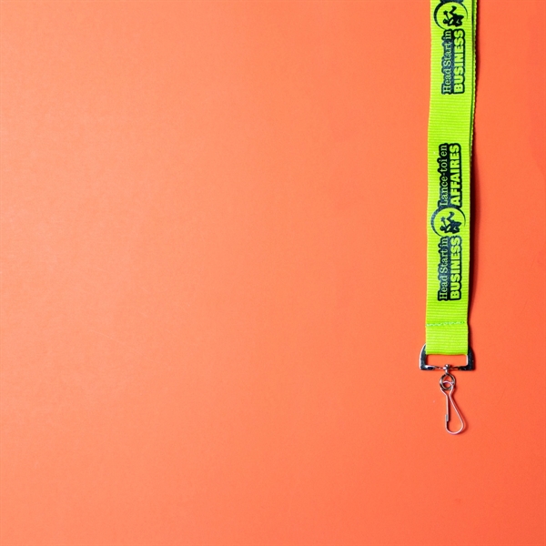 36" flat polyester lanyard.... from ASI 61966 HPG / BCG Creations HPG Gold