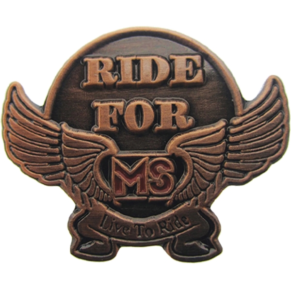 Stamped Iron Sheet Lapel Pins... from ASI 61966 HPG / BCG Creations HPG Gold