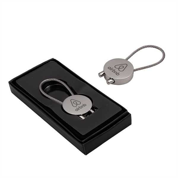 2 1/2" x 1" x 1/4" St. Louis metal braided cable... from ASI 61005 Hirsch Gift Inc / Hirsch Gift HG