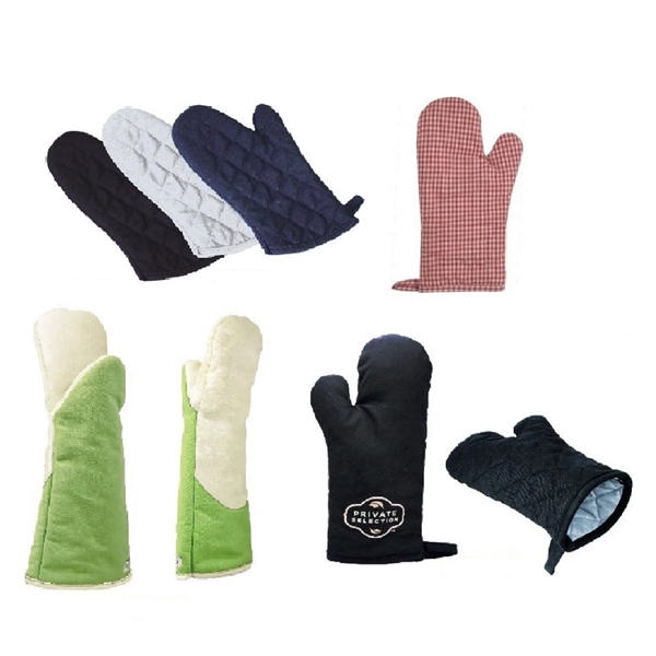 Poly Cotton Oven Mitts... from ASI 31977 Adline Industries Inc