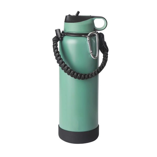 Paracord handle carrier, Silicone no-leak straw lid, silicone anti-slip anti-dent sleeve,... from ASI 39820 Opusline (Benmex)