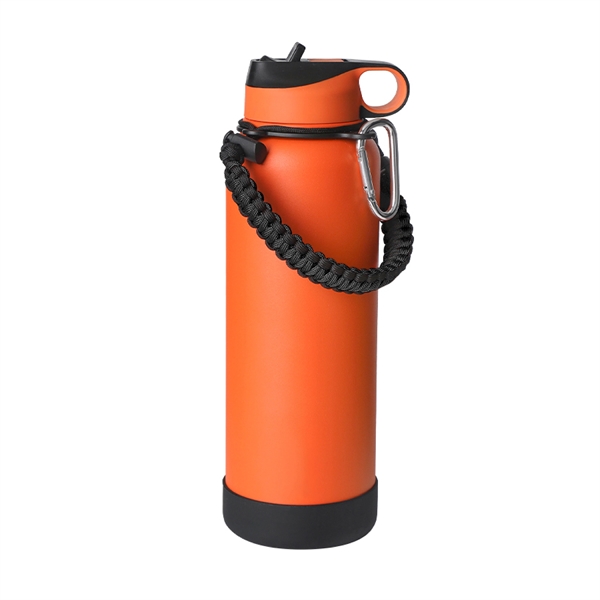 Paracord handle carrier, Silicone no-leak straw lid, silicone anti-slip anti-dent sleeve,... from ASI 39820 Opusline (Benmex)