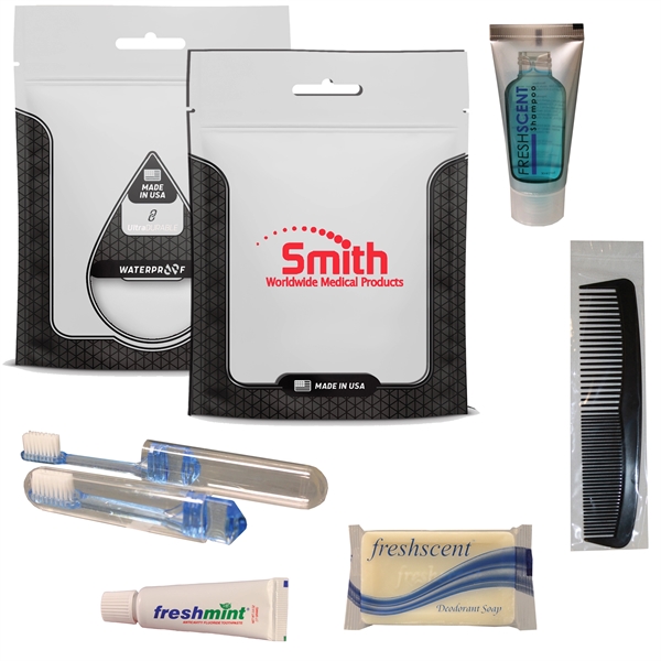 Disaster hygiene kit with a bag.... from ASI 84514 Safety Made