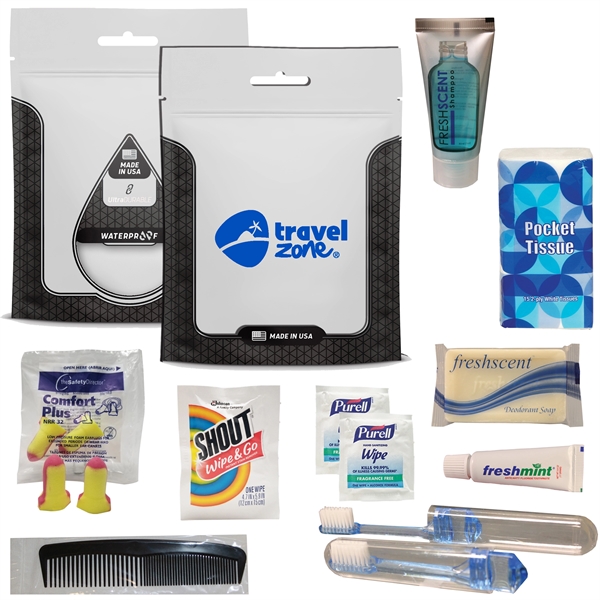 Travel kit with a bag.... from ASI 84514 Safety Made