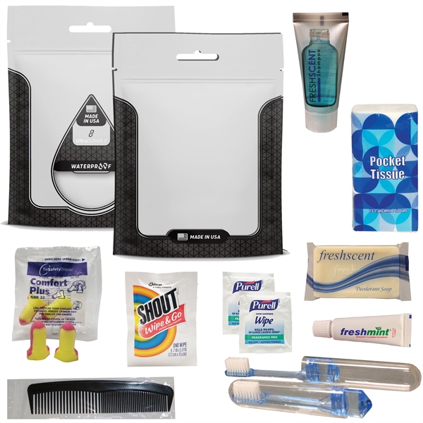 Travel kit with a bag.... from ASI 84514 Safety Made