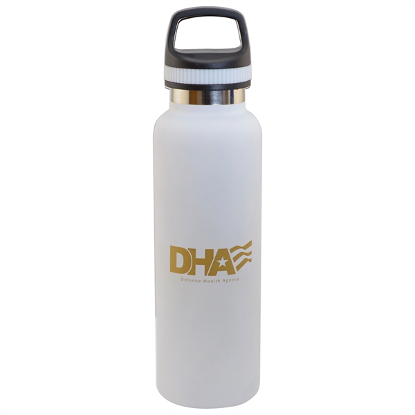 Deluxe Appreciation Cooler Water Bottle Set With Snacks... from ASI 44900 NC Custom (CI/Lanco) / Chocolate Inn