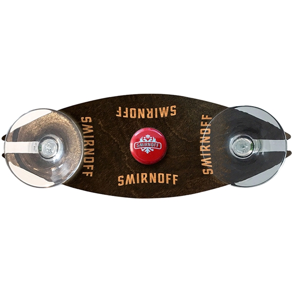 CUSTOM LASER ENGRAVED WOOD WINE CADDY... from ASI 61966 HPG / BCG Creations HPG Gold