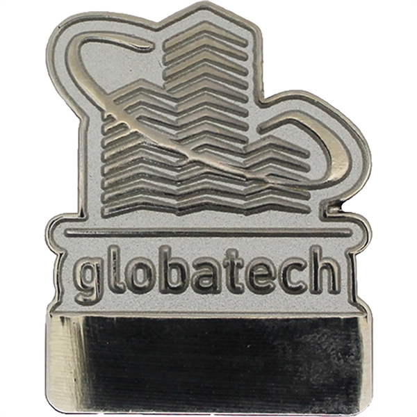 Die struck metal lapel pin that's sandblasted copper and brass.... from ASI 61966 HPG / BCG Creations HPG Gold