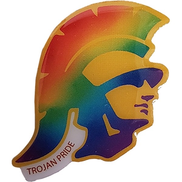 Custom shape offset print lapel pin.... from ASI 61966 HPG / BCG Creations