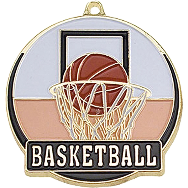 Stock Gold Enamel Sports Medals... from ASI 61966 HPG / BCG Creations HPG Gold