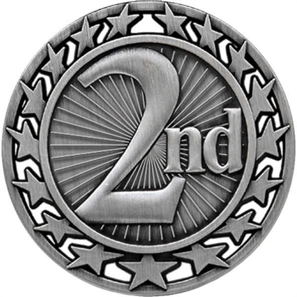 Featuring an antiqued finish, these medals will proclaim the success of... from ASI 61966 HPG / BCG Creations HPG Gold