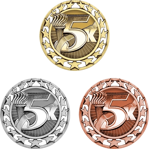 Featuring an antiqued finish, these medals will proclaim the success of... from ASI 61966 HPG / BCG Creations HPG Gold
