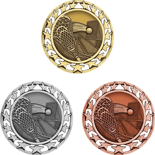 Featuring an antiqued finish, these medals will proclaim the success of... from ASI 61966 HPG / BCG Creations HPG Gold