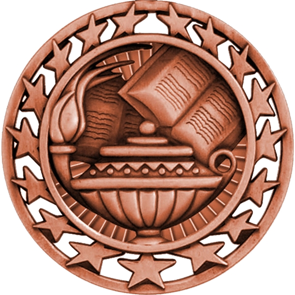 Featuring an antiqued finish, these medals will proclaim the success of... from ASI 61966 HPG / BCG Creations HPG Gold