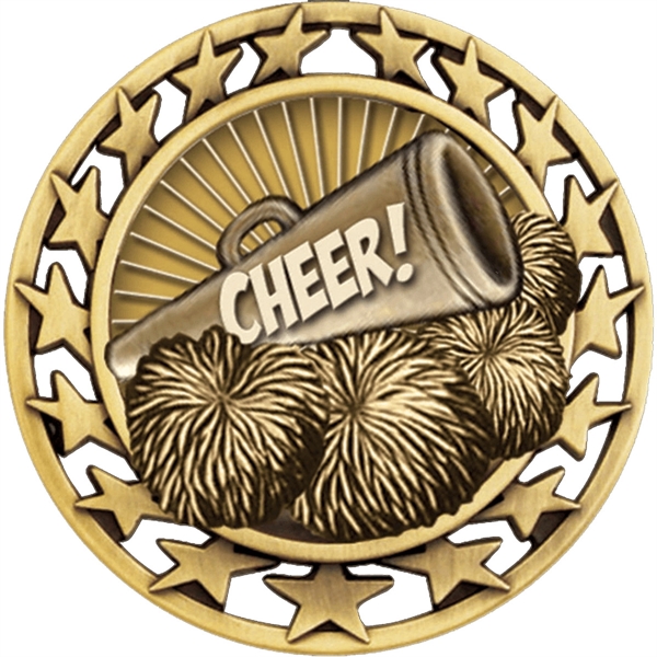 Featuring an antiqued finish, these medals will proclaim the success of... from ASI 61966 HPG / BCG Creations HPG Gold