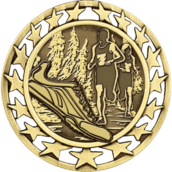 Featuring an antiqued finish, these medals will proclaim the success of... from ASI 61966 HPG / BCG Creations HPG Gold