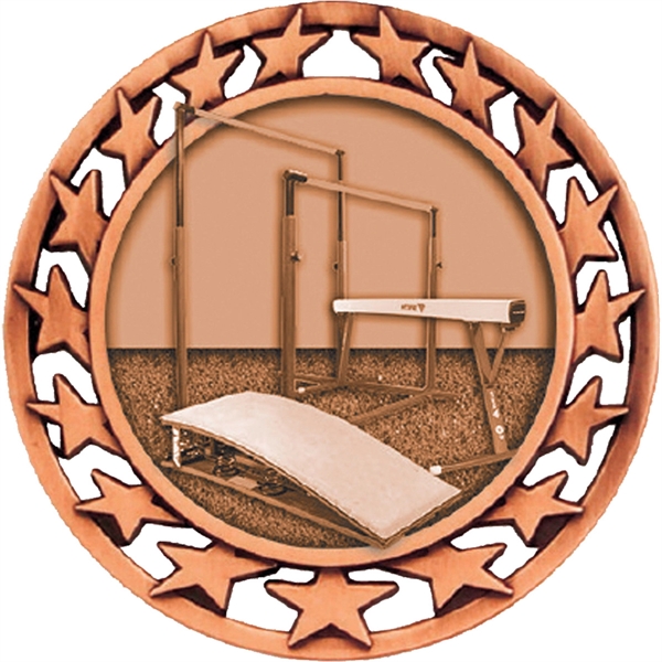 Featuring an antiqued finish, these medals will proclaim the success of... from ASI 61966 HPG / BCG Creations HPG Gold