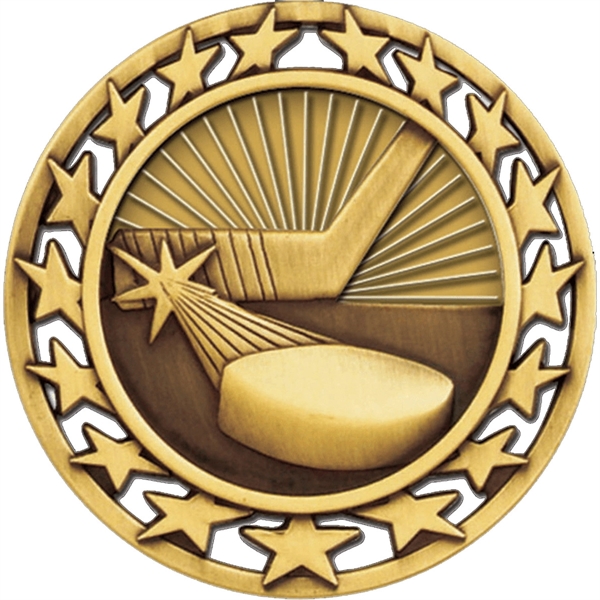 Featuring an antiqued finish, these medals will proclaim the success of... from ASI 61966 HPG / BCG Creations HPG Gold