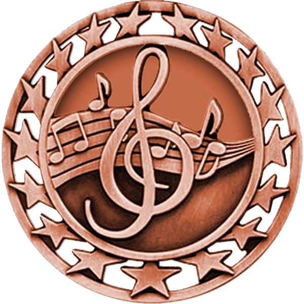 Featuring an antiqued finish, these medals will proclaim the success of... from ASI 61966 HPG / BCG Creations HPG Gold