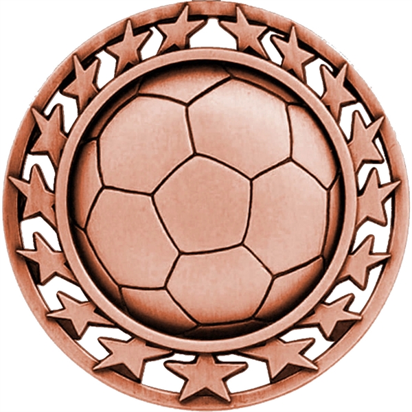 Featuring an antiqued finish, these medals will proclaim the success of... from ASI 61966 HPG / BCG Creations HPG Gold