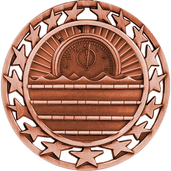 Featuring an antiqued finish, these medals will proclaim the success of... from ASI 61966 HPG / BCG Creations HPG Gold