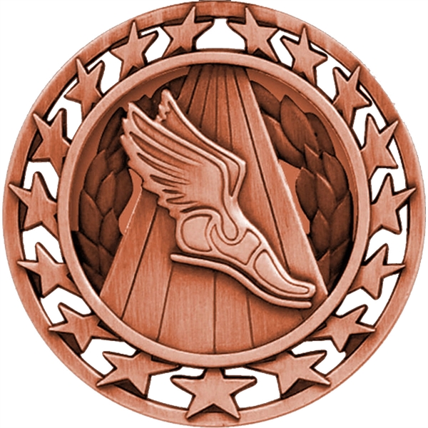 Featuring an antiqued finish, these medals will proclaim the success of... from ASI 61966 HPG / BCG Creations HPG Gold