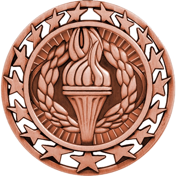 Featuring an antiqued finish, these medals will proclaim the success of... from ASI 61966 HPG / BCG Creations HPG Gold